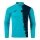 Joma Langarmshirt Picacho City Sweatshirt (1/4 Zip, strapazierfähig, bequeme Passform) türkis/dunkelblau Herren