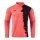 Joma Langarmshirt Picacho City Sweatshirt (1/4 Zip, strapazierfähig, bequeme Passform) coralrot/schwarz Herren