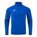 Joma Lauf-Langarmshirt Combi Pro (Sweatshirt, Half-Zip) royalblau Herren