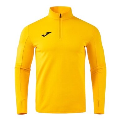 Joma Lauf-Langarmshirt Combi Pro (Sweatshirt, Half-Zip) gelb Herren