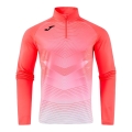 Joma Lauf-Langarmshirt Elite XII Sweatshirt (optimale Bewegungsfreiheit, 1/4 Zip) pink Herren