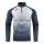 Joma Lauf-Langarmshirt Elite XII Sweatshirt (optimale Bewegungsfreiheit, 1/4 Zip) grau Herren