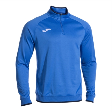 Joma Pullover Combi Premium Sweatshirt (Half-Zip, Stehkragen) royalblau Herren