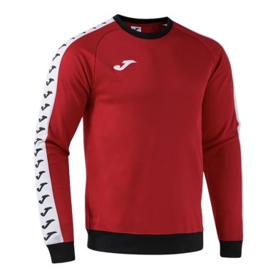 Joma Pullover Sweatshirt Heroic (100% Polyester, Fleece-Gewebe) rot/schwarz Herren