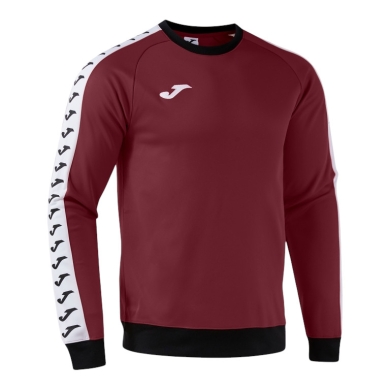 Joma Pullover Sweatshirt Heroic (100% Polyester, Fleece-Gewebe) bordeauxrot Herren