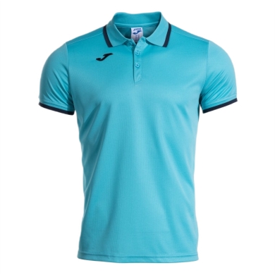 Joma Sport-Polo Combi Premium (komfortable Passform, atmungsaktiv) türkisblau Herren