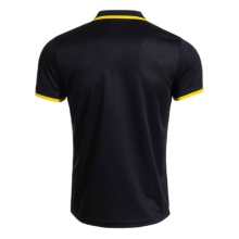 Joma Sport-Polo Combi Premium (komfortable Passform, atmungsaktiv) schwarz/gelb Herren