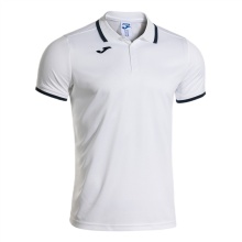 Joma Sport-Polo Combi Premium (komfortable Passform, atmungsaktiv) weiss/navy Herren