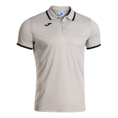 Joma Sport-Polo Combi Premium (komfortable Passform, atmungsaktiv) grau Herren