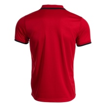 Joma Sport-Polo Combi Premium (komfortable Passform, atmungsaktiv) rot/schwarz Herren
