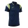 Joma Sport-Polo Terra (leicht, atmungsaktiv) dunkelblau/limegrün Herren
