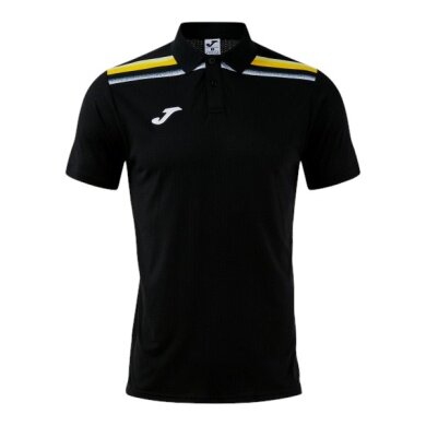 Joma Sport-Polo Toledo II (elastisch und leicht Material) schwarz Herren