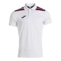 Joma Sport-Polo Toledo II (elastisch und leicht Material) weiss Herren
