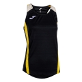 Joma Sport-Tank Top Montreal (100% Polyester) schwarz/gelb Damen