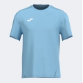 Joma Sport-Tshirt Camiseta Manga Corta Torneo (elastisch, atmungsaktiv) türkis Herren