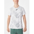 Joma Sport-Tshirt Challenge (elastisch, atmungsaktiv) weiss/grau Herren