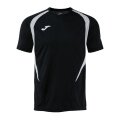 Joma Sport-Tshirt Championship 20 (hoher Tragekomfort, rec. Polyester) schwarz/grau Herren