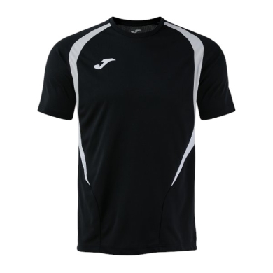 Joma Sport-Tshirt Championship 20 (hoher Tragekomfort, rec. Polyester) schwarz/grau Herren