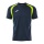 Joma Sport-Tshirt Championship 20 (hoher Tragekomfort, rec. Polyester) dunkelblau/neongelb Herren