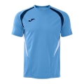 Joma Sport-Tshirt Championship 20 (hoher Tragekomfort, rec. Polyester) hellblau/dunkelblau Herren