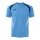 Joma Sport-Tshirt Championship 20 (hoher Tragekomfort, rec. Polyester) hellblau/dunkelblau Herren
