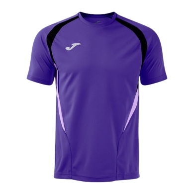 Joma Sport-Tshirt Championship 20 (hoher Tragekomfort, rec. Polyester) violettt/schwarz Herren