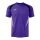 Joma Sport-Tshirt Championship 20 (hoher Tragekomfort, rec. Polyester) violettt/schwarz Herren