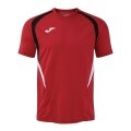 Joma Sport-Tshirt Championship 20 (hoher Tragekomfort, rec. Polyester) rot/schwarz Herren
