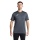 Joma Sport-Tshirt Combi Premium (100% Polyester, atmungsaktiv) anthrazitgrau/schwarz Herren