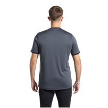 Joma Sport-Tshirt Combi Premium (100% Polyester, atmungsaktiv) anthrazitgrau/schwarz Herren