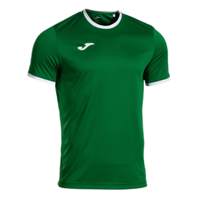 Joma Sport-Tshirt Combi Premium (100% Polyester, atmungsaktiv) grün/weiss Herren