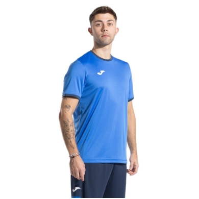 Joma Sport-Tshirt Combi Premium (100% Polyester, atmungsaktiv) royalblau/navy Herren