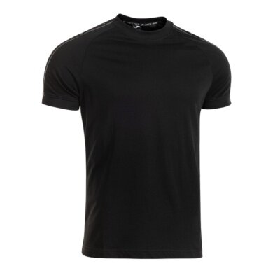 Joma Sport-Tshirt Heroic (100% Baumwolle, atmungsaktiv) schwarz Herren