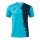 Joma Sport-Tshirt Picacho City (leicht, elastisch Material) türkis/dunkelblau Herren