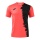 Joma Sport-Tshirt Picacho City (leicht, elastisch Material) coralrot/schwarz Herren