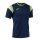 Joma Sport-Tshirt Terra (leicht, atmungsaktiv) dunkelblau/limegrün Herren