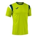 Joma Sport-Tshirt Terra (leicht, atmungsaktiv) limegrün/dunkelblau Herren