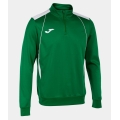 Joma Pullover Championship VII Sweatshirt (Half-Zip, Fleece-Futter) grün/weiss Herren
