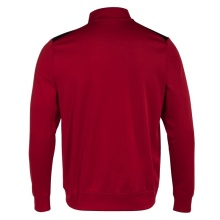 Joma Pullover Championship VII Sweatshirt (Half-Zip, Fleece-Futter) rot/schwarz Herren