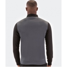 Joma Pullover Winner Sweatshirt (1/2 Zip, 100% Polyester) anthrazitgrau/schwarz Herren