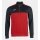 Joma Pullover Winner Sweatshirt (1/2 Zip, 100% Polyester) rot/schwarz Herren