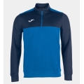 Joma Pullover Winner Sweatshirt (1/2 Zip, 100% Polyester) royalblau/marineblau Herren