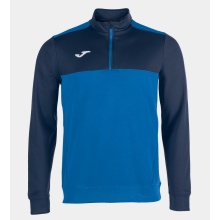 Joma Pullover Winner Sweatshirt (1/2 Zip, 100% Polyester) royalblau/marineblau Herren