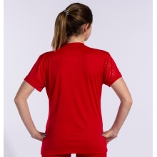 Joma Tennis-Shirt Montreal (100% Polyester) rot Damen