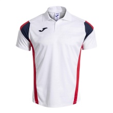 Joma Tennis-Polo Corta Montreal 2025 weiss/rot Herren
