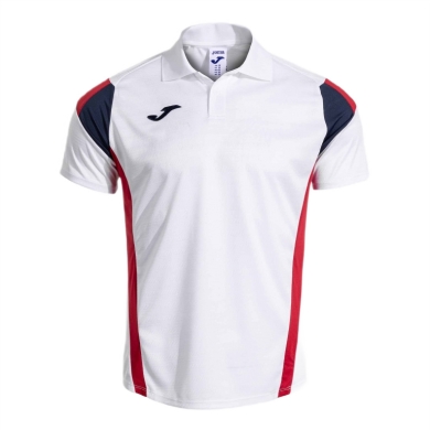 Joma Tennis-Polo Corta Montreal 2025 weiss/rot Herren