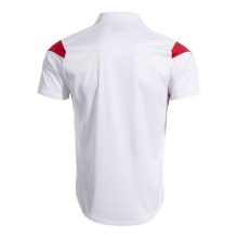 Joma Tennis-Polo Corta Montreal 2025 weiss/rot Herren