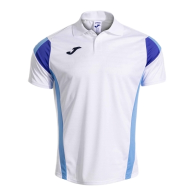 Joma Tennis-Polo Corta Montreal 2025 weiss/blau Herren