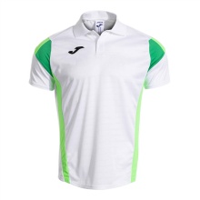Joma Tennis-Polo Corta Montreal 2025 weiss/neongrün Herren