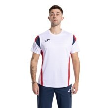 Joma Tennis-T-Shirt Corta Montreal 2025 weiss/rot/navy Herren